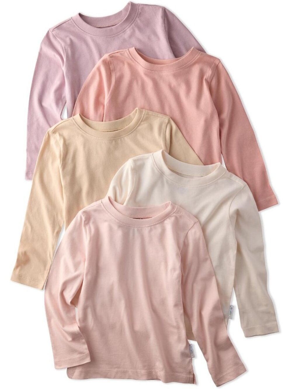 Organic Cotton Long Sleeve T-Shirt Multipack | Soft, Comfortable Tees